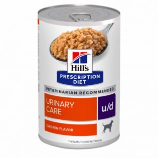 Ração Úmida Hills Prescription Diet U/D Cuidado Urinário Para Cães Adultos Com Doenças Urinárias - 370g  370 g