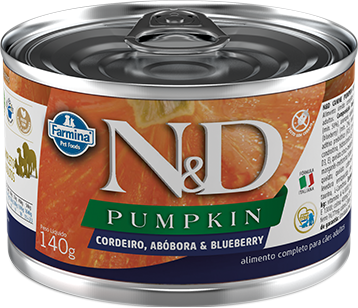 Ração Úmida Lata Farmina N&D Pumpkin Cordeiro