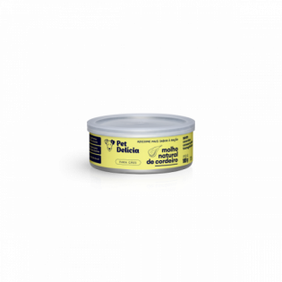 Ração Úmida Pet Delícia Molho Natural Cordeiro para Cães Carne 100 g