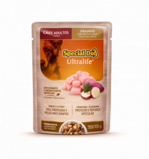 Ração Úmida Special Dog Sachê Frango para Cães Adultos Frango 100 g