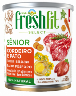 Ração Úmida Spin Pet Freshfit Select Cordeiro e Pato para Cães Cordeiro Cordeiro 280 g