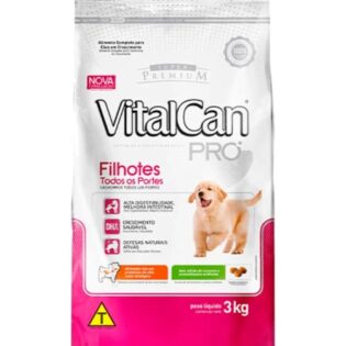 Ração VitalCan Pro para Filhotes de Todos os Portes