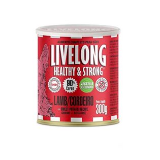 Alimento Natural Livelong Cordeiro para Cães Carne 300 g