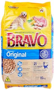 Ração Bravo Adulto Original 15kg  15 kg