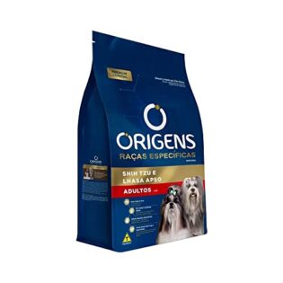 Ração Seca Origens Premium Especial Raças Específicas para Cães Adultos das Raças Shih Tzu e Lhasa Apso Frango Cereais 3 kg