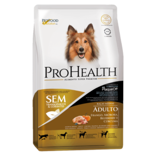 Ração Seca Pro Health Super Premium Frango Abóbora Blueberry e Cúrcuma para Cães Adultos Porte Médio Frango Vegetais 2