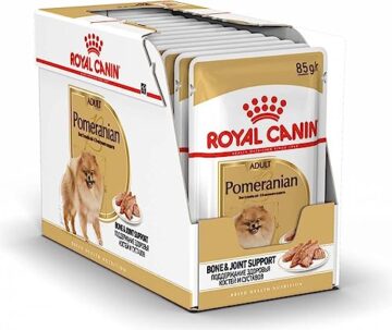 Ração Úmida Royal Canin Sachê Pomeranian para Cães Adultos da Raça Pomerânia 85g  85 g