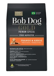 BOB DOG GOLD PREM. ESPECIAL CÃES ADULTOS FRANGO E ARROZ 15KG  15 kg