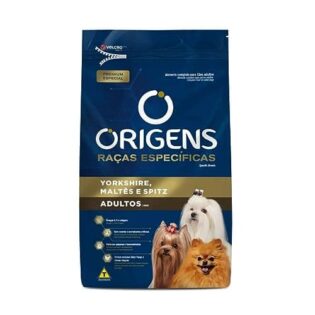 Ração Seca Origens Premium Especial Raças Específicas para Cães Adultos das Raças Yorkshire