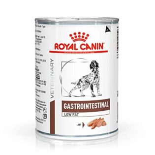 Ração Úmida Royal Canin Lata Veterinary Gastrointestinal Low Fat - Cães Adultos - 410g  410 g