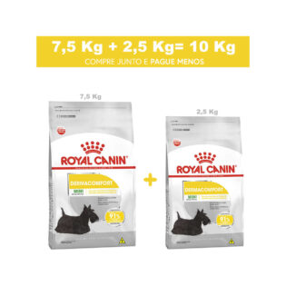 Ração Royal Canin Mini Dermacomfort para Cães Adultos ou Idosos de Raças Pequenas Frango 10 kg