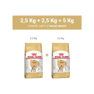 Ração Royal Canin para Cães Adultos da Raça Poodle Frango 5 kg