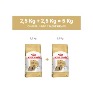 Ração Royal Canin para Cães Adultos da Raça Shih Tzu Frango 5 kg