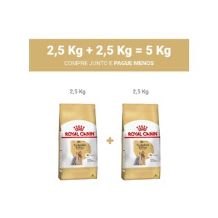 Ração Royal Canin para Cães Adultos da Raça Yorkshire Frango Cereais 5 kg