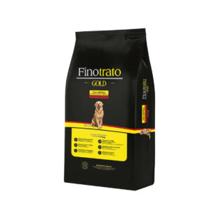 Ração Seca Finotrato Gold Super Premium para Cães Adultos Raças Grandes e Gigantes Frango Cereais 15 kg
