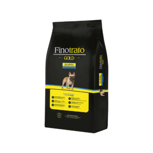 Ração Seca Finotrato Gold Super Premium para Cães Adultos Raças Mini e Pequenas Frango Cereais 20 kg