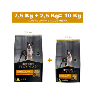 Ração Seca Nestlé Purina Pro Plan Calorias Reduzidas Frango Cães Adultos Raças Pequenas Frango Cereais 10 kg
