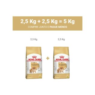 Ração Seca Royal Canin para Cães Adultos Pomeranian Frango 5 kg