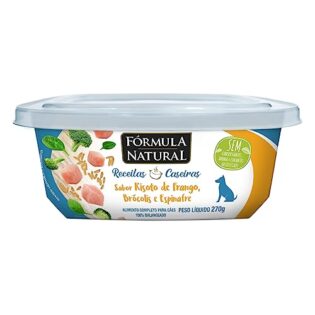 Ração Úmida Fórmula Natural Receitas Caseiras Risoto de Frango