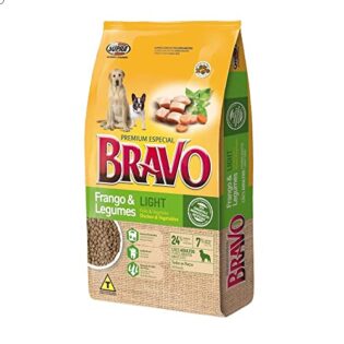 Ração Bravo Adulto Frango e Legumes 10.1kg  10