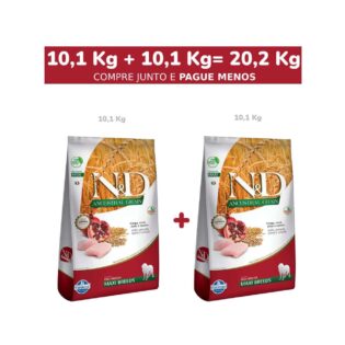 Ração Farmina N&D Ancestral Grain Frango Cães Adultos Raças Grandes Frango 20