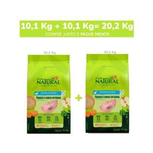 Ração Guabi Natural Frango e Arroz Integral para Cães Filhotes Raças Mini e Pequena Frango Cereais 20