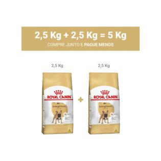 Ração Royal Canin para Cães Adultos da Raça Bulldog Francês Frango 5 kg