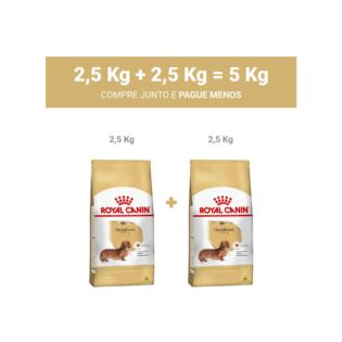 Ração Royal Canin para Cães Adultos da Raça Dachshund Frango 5 kg