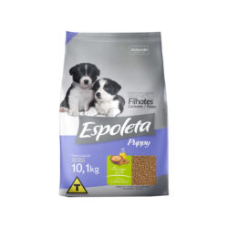 Ração Seca Espoleta Leite para Cães Filhotes Frango Leite 10
