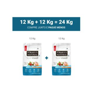 Ração Seca Fórmula Natural Fresh Meat Cães Filhotes Raças Grandes e Gigantes Frango 24 kg