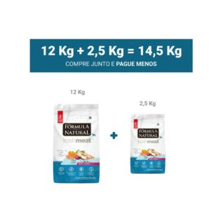 Ração Seca Fórmula Natural Fresh Meat Cães Light Raças Médias e Grandes Frango 14