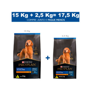 Ração Seca Nestlé Purina Pro Plan para Cães Adultos com Mais de 7 Anos Todos os Tamanhos Frango Cereais 17